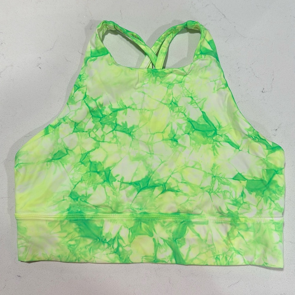 Lululemon Energy Bra High Neck Size 10 EUC